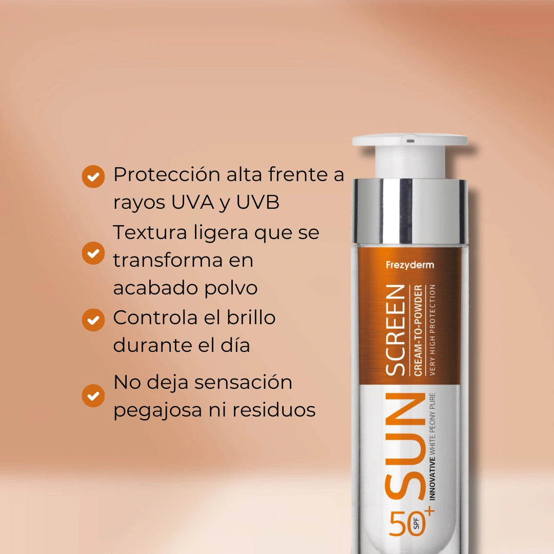 SUN SCREEN FLUID-TO-POWDER SPF 50+